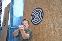 Соревнования по стрельбе с духовой трубки. 22.05.2016